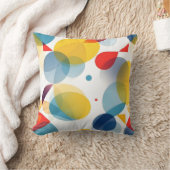 装飾カラフル枕。 クッション (ブランケット)