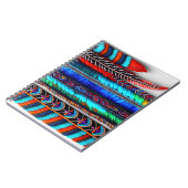 装飾カラフル ノートブック (左側)