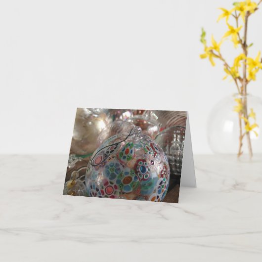 装飾カード1 カード (黄色い花)