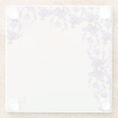 装飾ガラスコースター ガラスコースター (裏面)