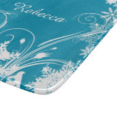 装飾ガラス切断板贈答品 カッティングボード (角)