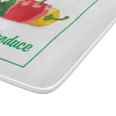 装飾ガラス製まな板 6"x7" カッティングボード (角)