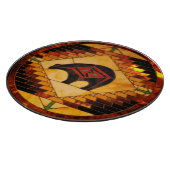 装飾ガラス製切削ボード12" カッティングボード (角)