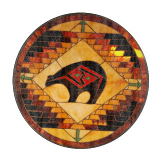 装飾ガラス製切削ボード12" カッティングボード