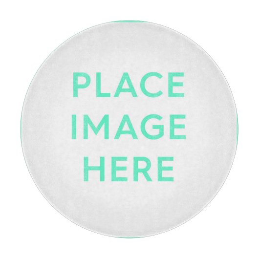 装飾ガラス製切削ボード12" カッティングボード (正面)