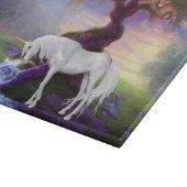 装飾ガラス製切削ボード15"x11" カッティングボード (角)