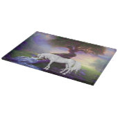 装飾ガラス製切削ボード15"x11" カッティングボード (角)