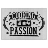 装飾ガラス製切削ボード15"x11" カッティングボード (正面)