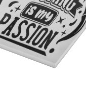 装飾ガラス製切削ボード15"x11" カッティングボード (角)