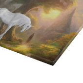 装飾ガラス製切削ボード15"x11" カッティングボード (角)