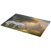 装飾ガラス製切削ボード15"x11" カッティングボード (角)