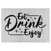 装飾ガラス製切削ボード15"x11" カッティングボード (正面)