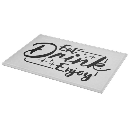 装飾ガラス製切削ボード15"x11" カッティングボード (角)