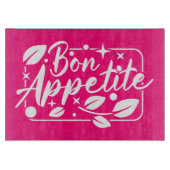 装飾ガラス製切削ボード15"x11" カッティングボード (正面)