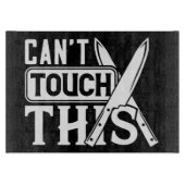 装飾ガラス製切削ボード15"x11" カッティングボード (正面)