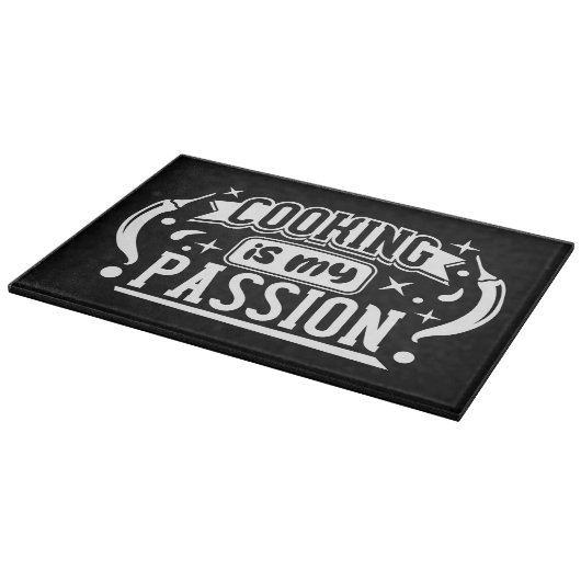 装飾ガラス製切削ボード15"x11" カッティングボード (角)