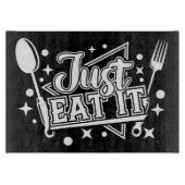 装飾ガラス製切削ボード15"x11" カッティングボード (正面)