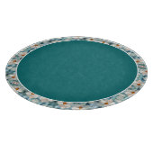 装飾ガラス製裁断板 カッティングボード (角)