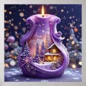 装飾キャンドル ポスター (正面)