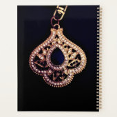 装飾キーチェーン プランナー手帳 (裏面)