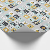 装飾クリスマスアドベントオーナメント ラッピングペーパー (角)