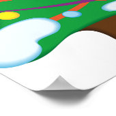 装飾クリスマスオーナメント ポスター (角)