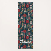 装飾クリスマスデコレーション ヨガマット (正面)