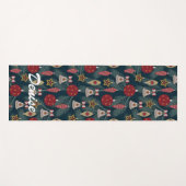 装飾クリスマスデコレーション ヨガマット (正面(横))