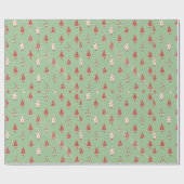 装飾クリスマスバックグラウンド紙 ラッピングペーパー (フラット)