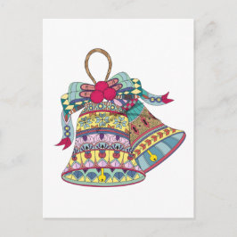 装飾クリスマスベル要素 シーズンポストカード