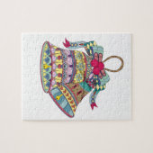 装飾クリスマスベル要素 ジグソーパズル (横)