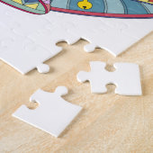 装飾クリスマスベル要素 ジグソーパズル (側面)