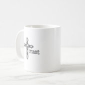 装飾クロス トラスト キリスト教 マグカップ (正面左)