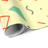 装飾クールお祝い幾何学学学士号 ラッピングペーパー (ロールコーナー)