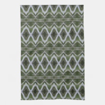 装飾グリーンとグレー