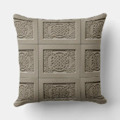 装飾ケルト結び目模様タイル模様装飾用クッション クッション (裏面)