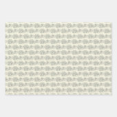 装飾シェルパターン ラッピングペーパーシート (正面2)