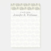 装飾シェルパターン|名前の追加 ポストイット (正面)