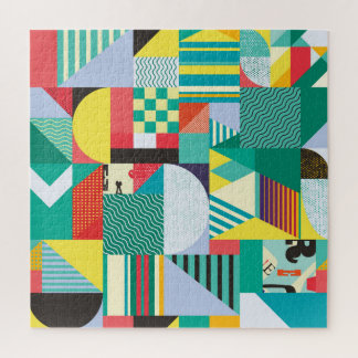 装飾ジオメトリ：ヴィンテージパターン要素 ジグソーパズル