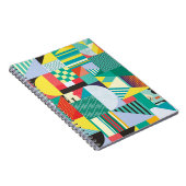 装飾ジオメトリ：ヴィンテージパターン要素 ノートブック (右側)