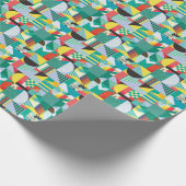 装飾ジオメトリ：ヴィンテージパターン要素 ラッピングペーパー (角)