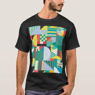 装飾ジオメトリ:ヴィンテージパターン要素 Tシャツ