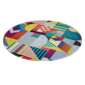 装飾ジオメトリ：ヴィンテージ抽象芸術パターン。 カッティングボード (角)