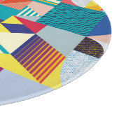 装飾ジオメトリ：ヴィンテージ抽象芸術パターン。 カッティングボード (角)