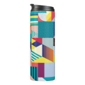 装飾ジオメトリ：ヴィンテージ抽象芸術パターン。 タンブラー (回転右)