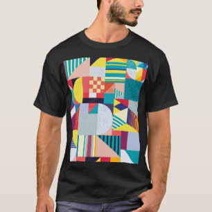 装飾ジオメトリ:ヴィンテージ抽象芸術パターン。 Tシャツ