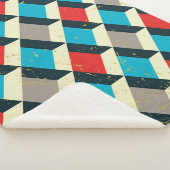 装飾ジオメトリ:ヴィンテージ芸術的パターン。 シェルパブランケット (3/4)