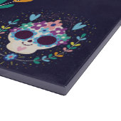 装飾スカル カッティングボード (角)