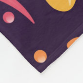 装飾スカル フリースブランケット (角)