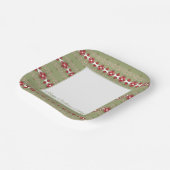 装飾スクエアスペシャルユネスイベント紙プレート ペーパープレート (傾斜あり)